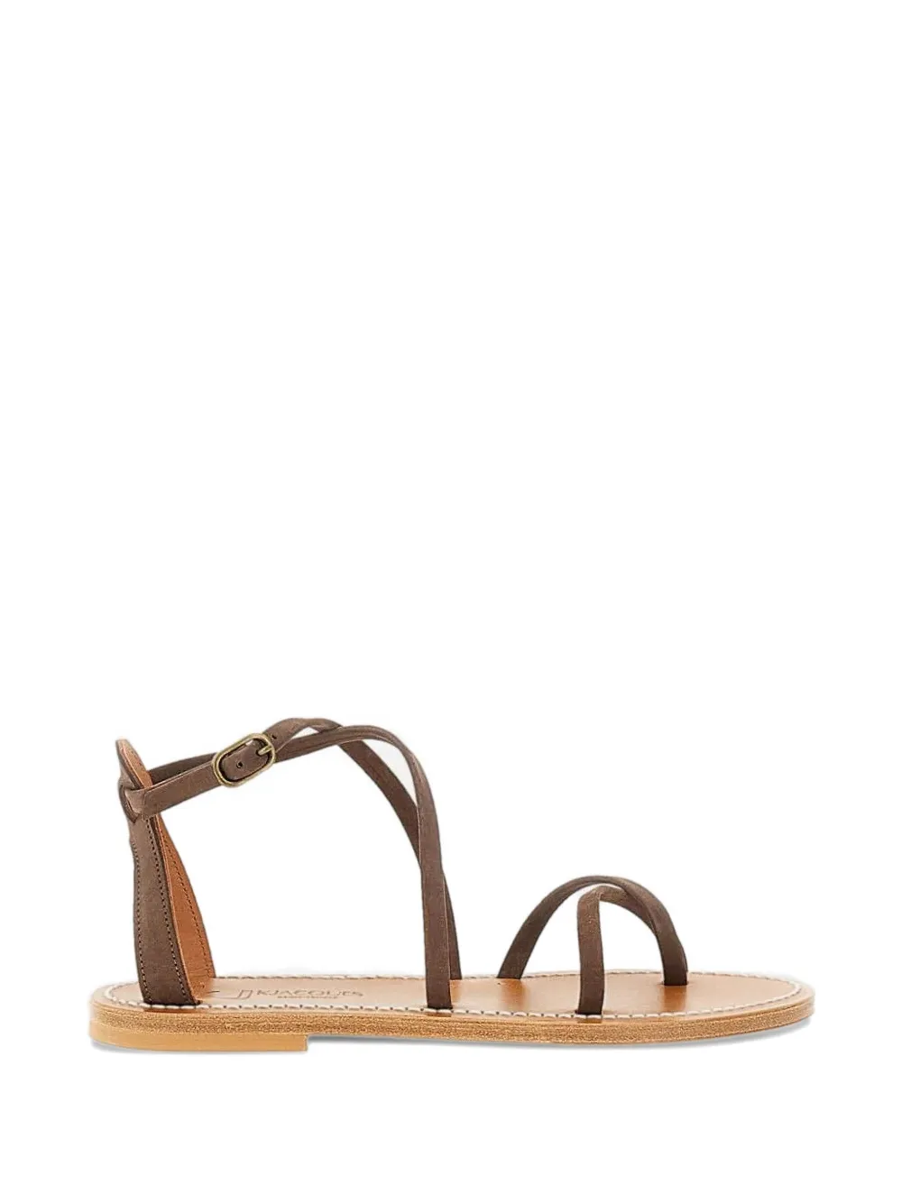 K. Jacques strappy buckle-fastening sandals - Marrone