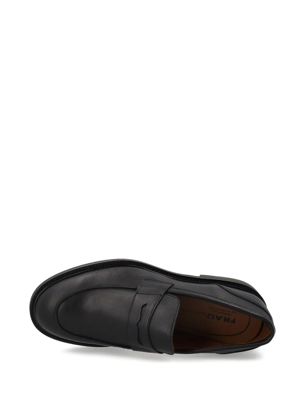 FRAU leather loafers Zwart