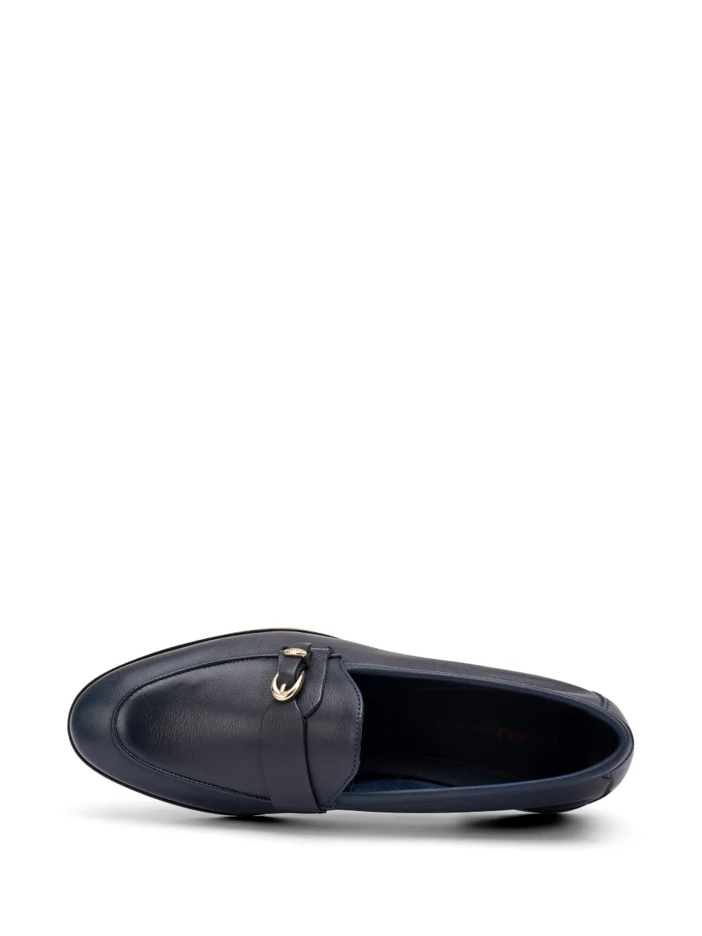 FRAU buckle-detail leather loafers Blauw