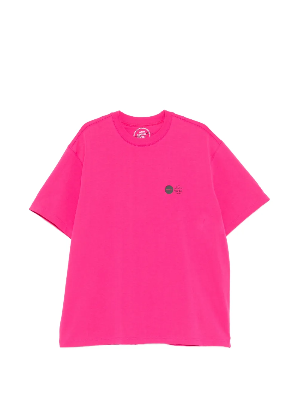 Anti Social Social Club x Songzio logo-print T-shirt - Rosa
