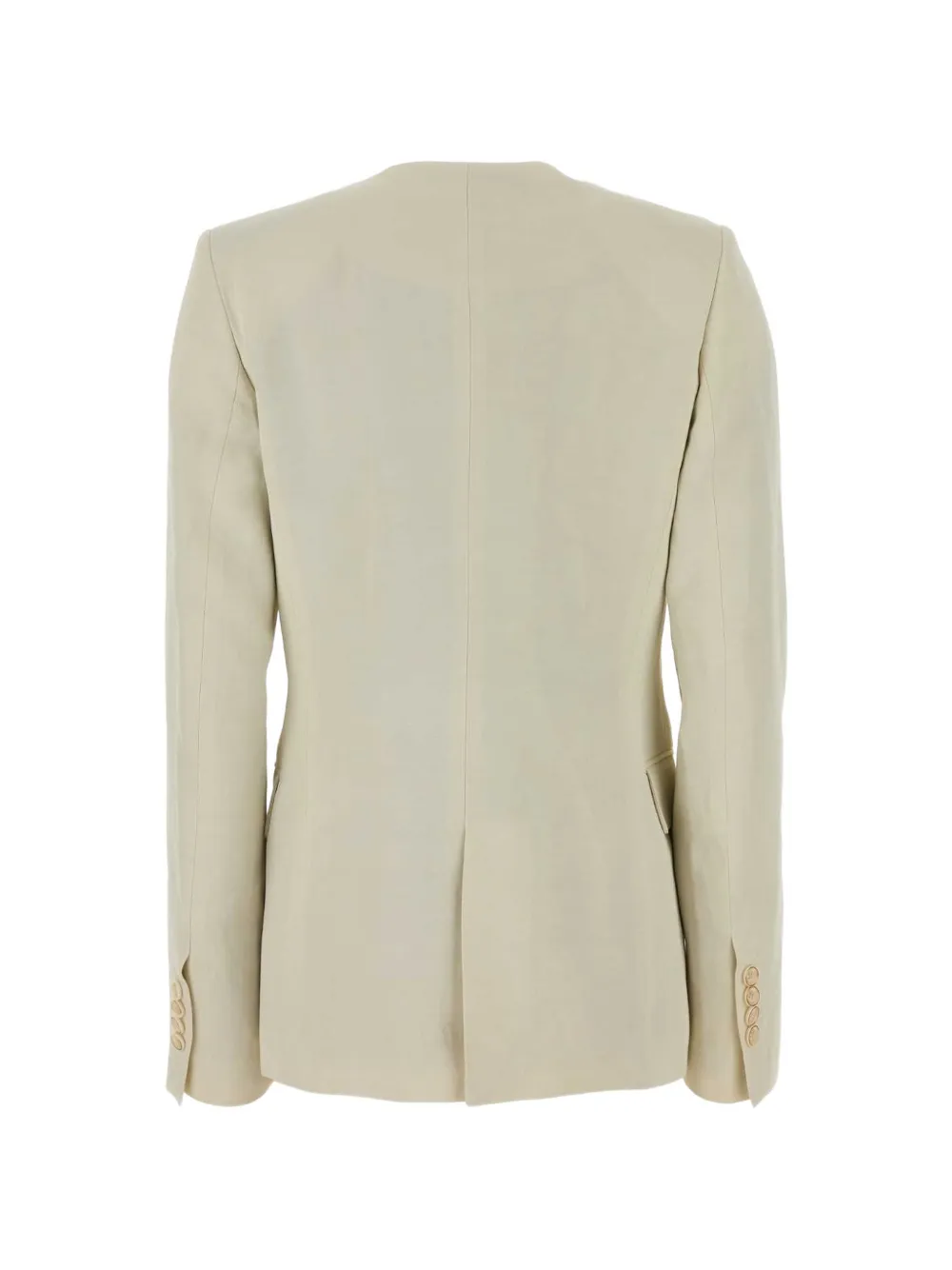 Uma Wang Kiran blazer met sjaalrevers Beige