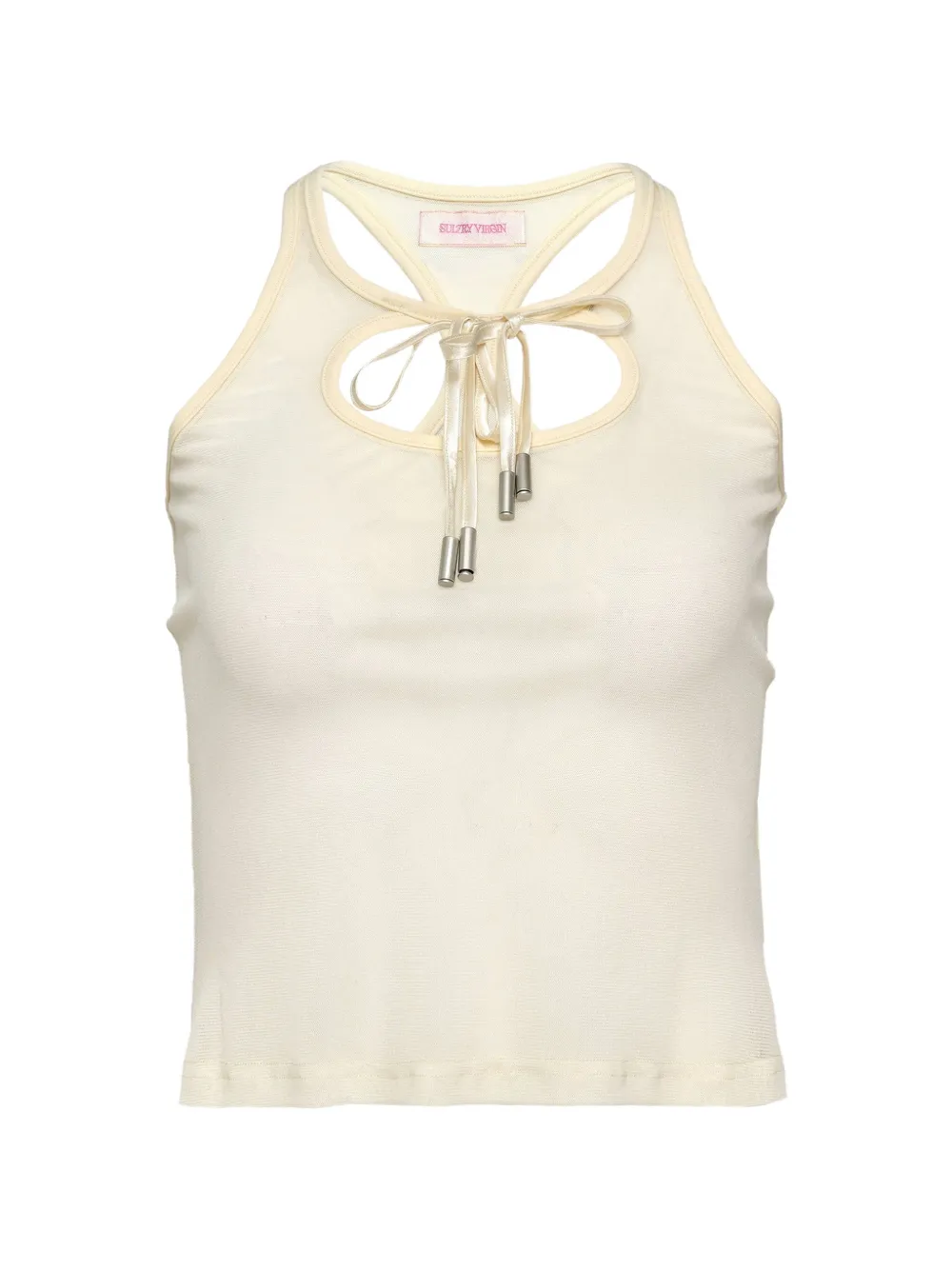 SULTRY VIRGIN sleeveless tank top - Toni neutri