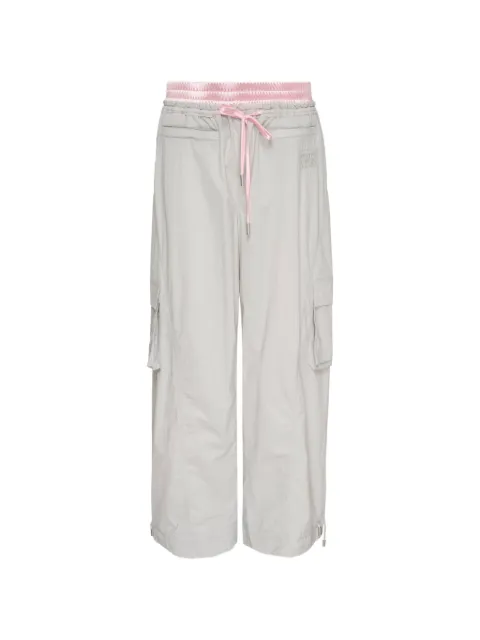 SULTRY VIRGIN elastic waistband cargo pants