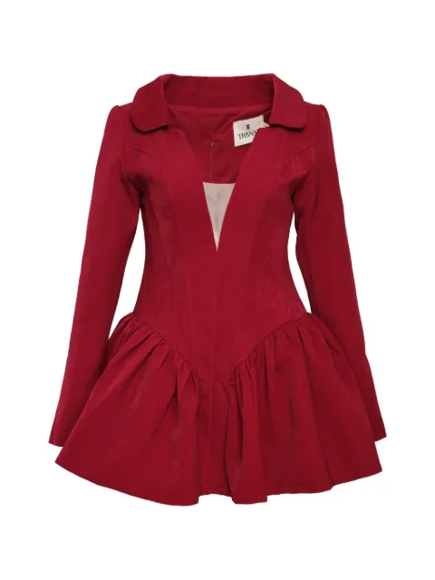 KENZIE KLAMBIE vestido corto manga larga acampanado
