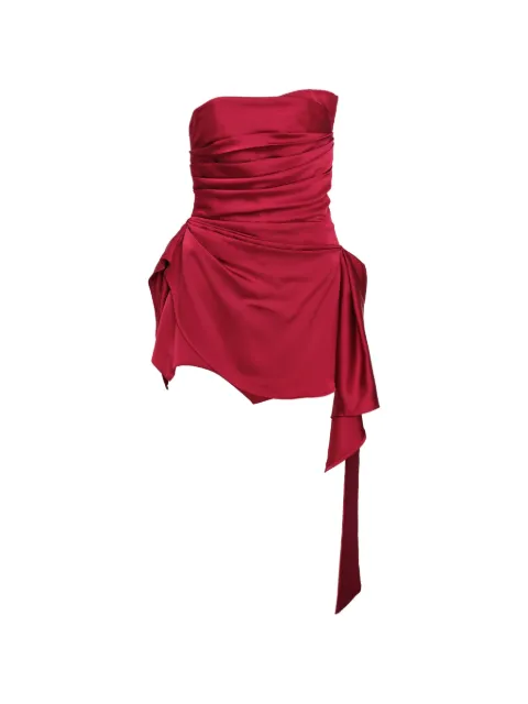 KENZIE KLAMBIE vestido corto strapless