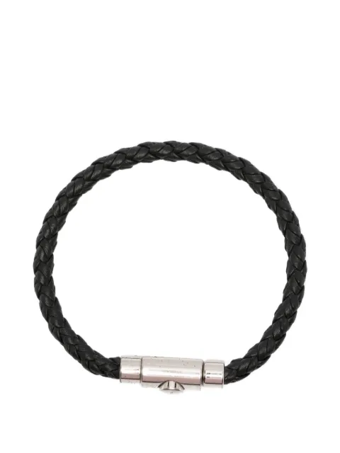 Ferragamo Pre-Owned braided leather bracelet