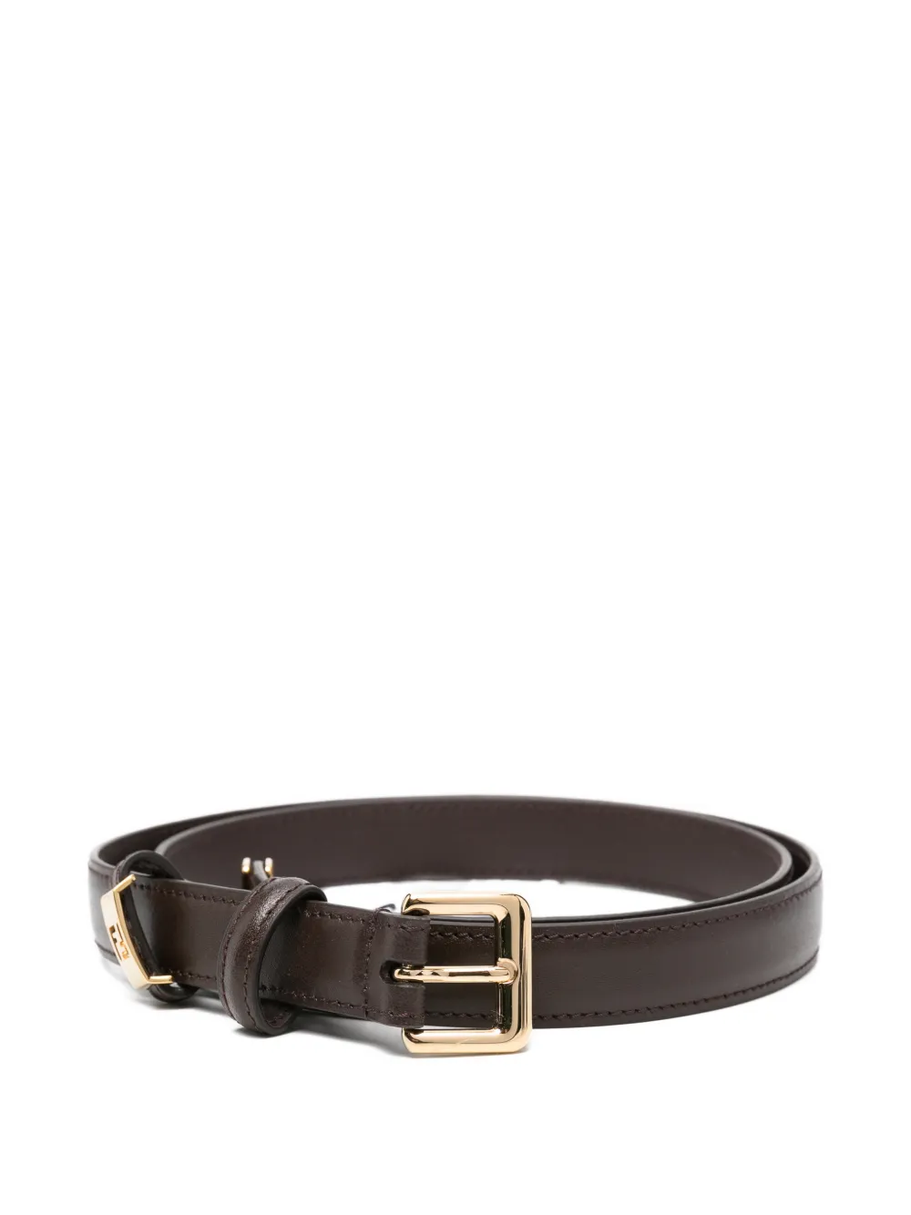 Fendi Pre-Owned leather belt - Marrone