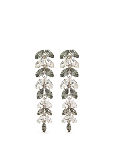ERDEM crystal-embellished drop earrings