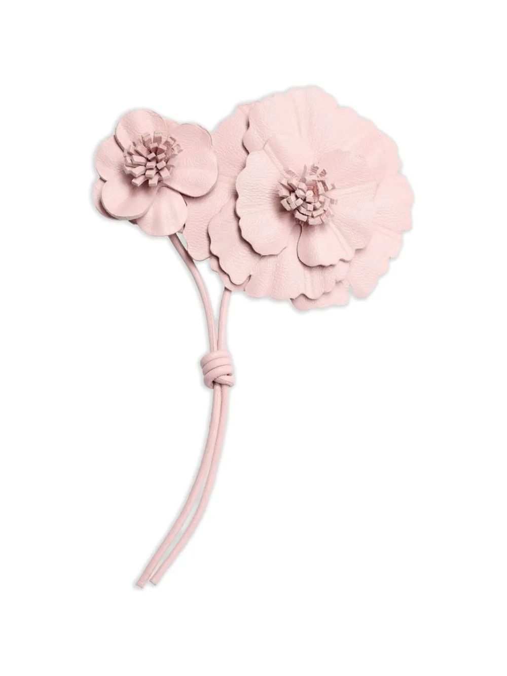 ERDEM flower leather brooch - Rosa