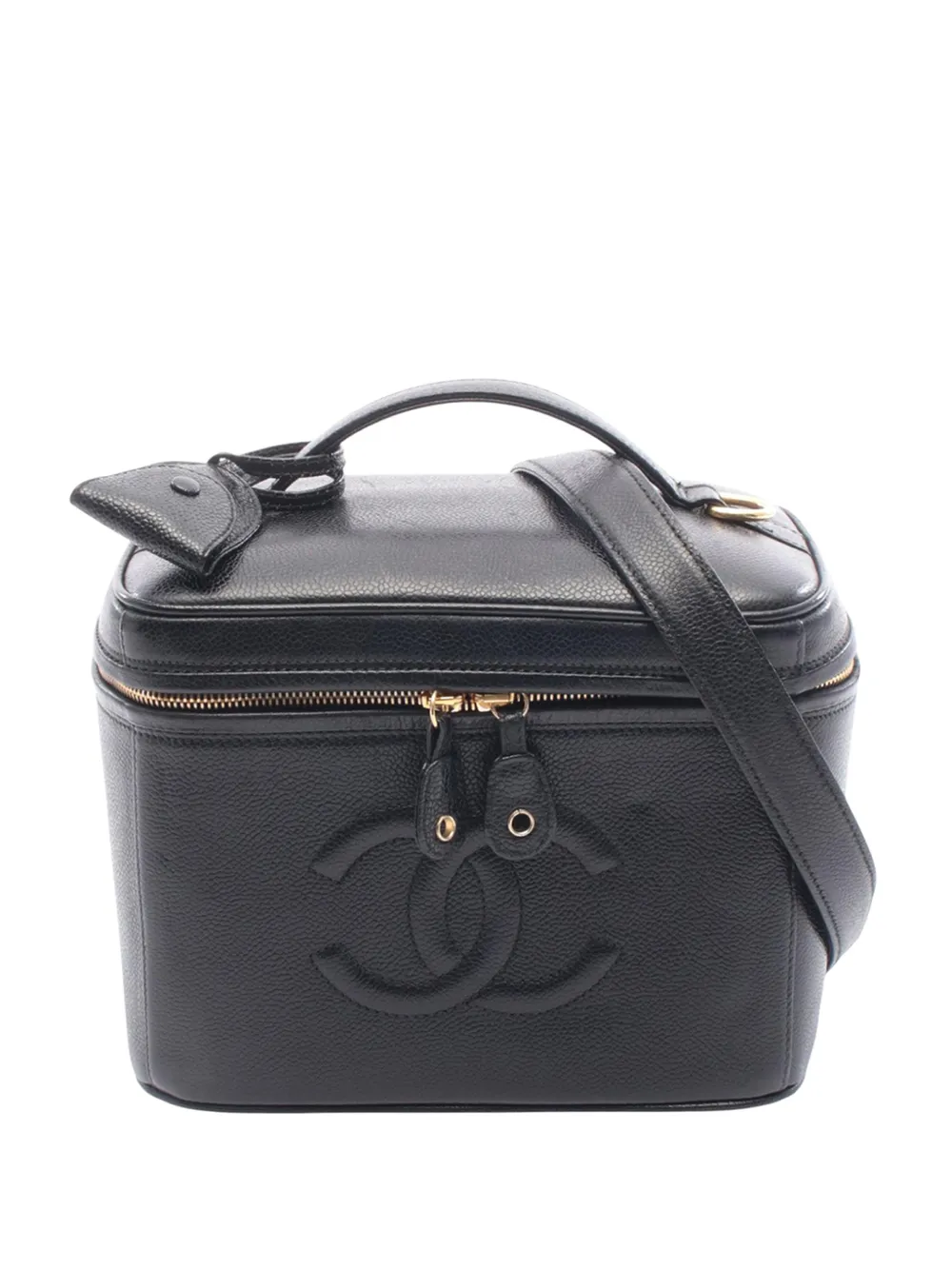 CHANEL Pre-Owned 1996-1997 Caviar Vanity Bag satchel - Nero