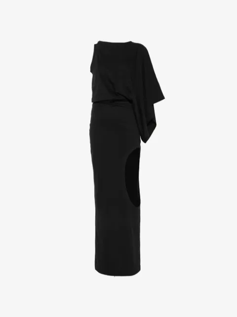 A.W.A.K.E. Mode asymmetric cut-out maxi dress