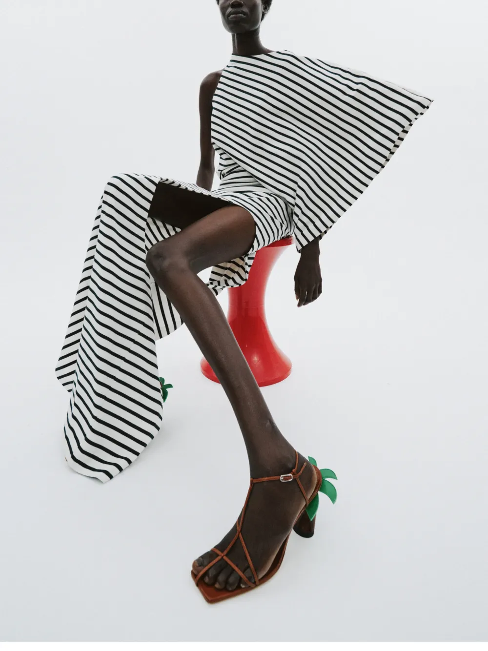 awake mode asymmetric dress A.W.A.K.E. Mode // Plaid Asymmetric Dress – VSP Consignment main image 1