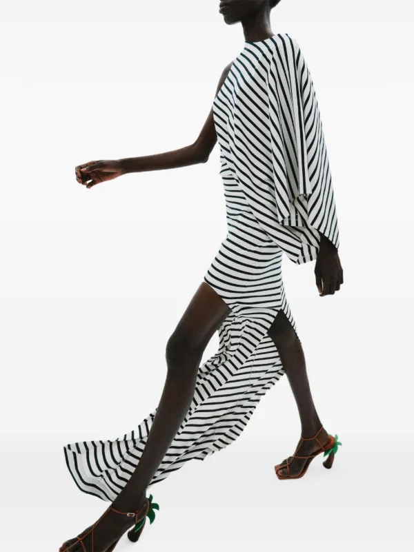 awake mode asymmetric dress A.W.A.K.E. Mode // Plaid Asymmetric Dress – VSP Consignment main image 0