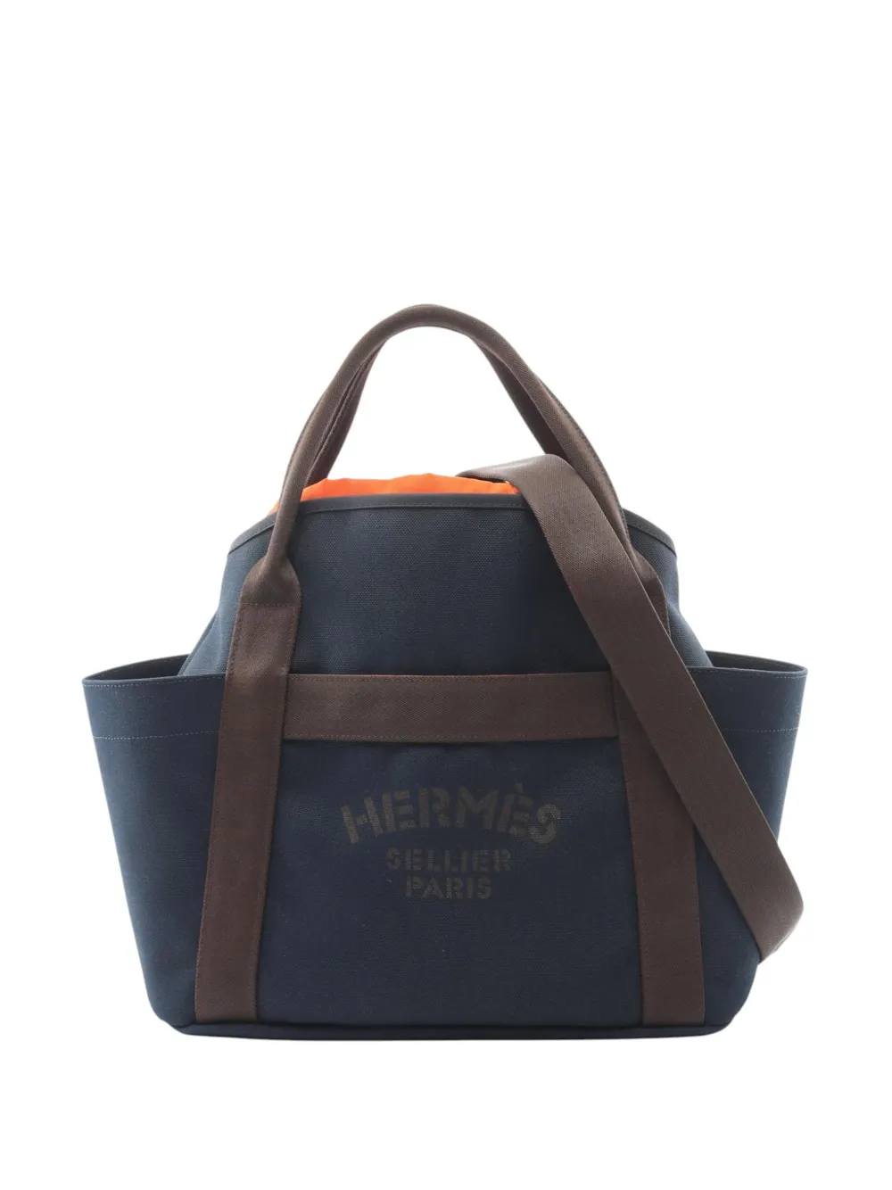 Hermès Pre-Owned 2021 Toile Sac de Pansage Tote Bag - Blau