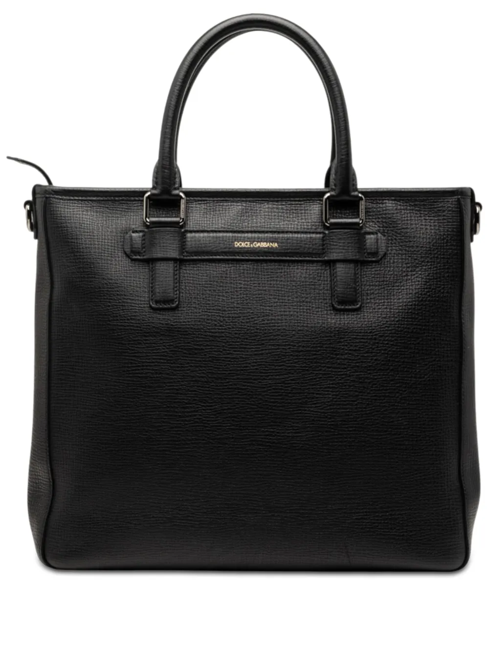 Dolce & Gabbana Pre-Owned 2000-2020 Leather Dauphine satchel - Nero