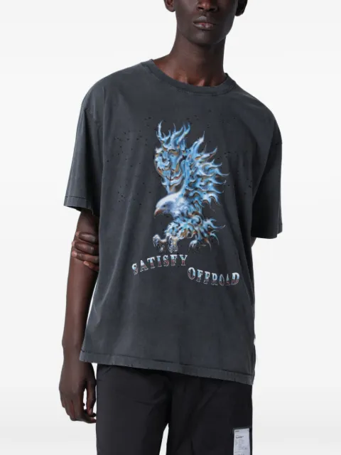 Satisfy MothTech graphic-print T-shirt