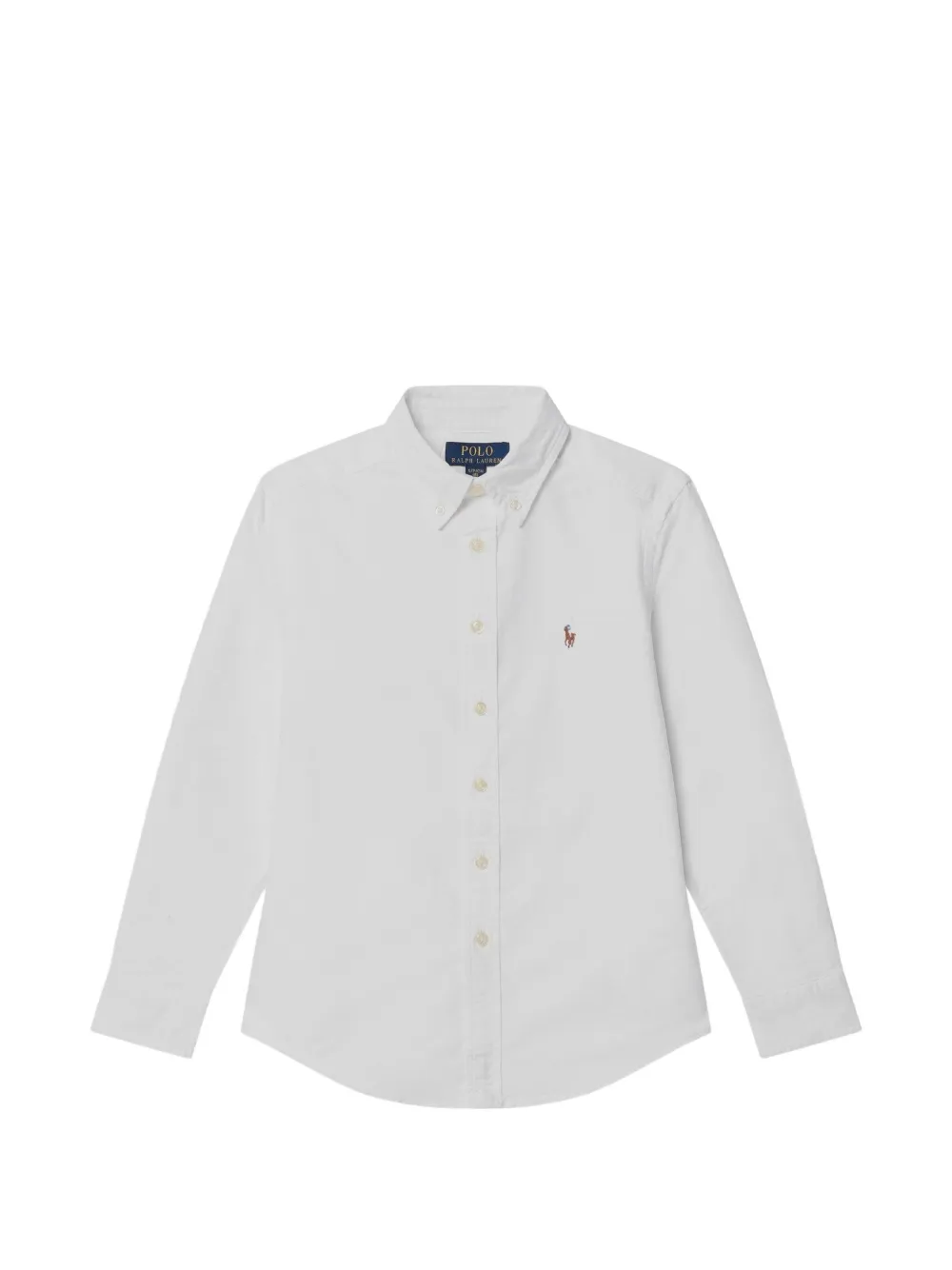 POLO RALPH LAUREN KIDS Polo Pony button-down shirt - Bianco