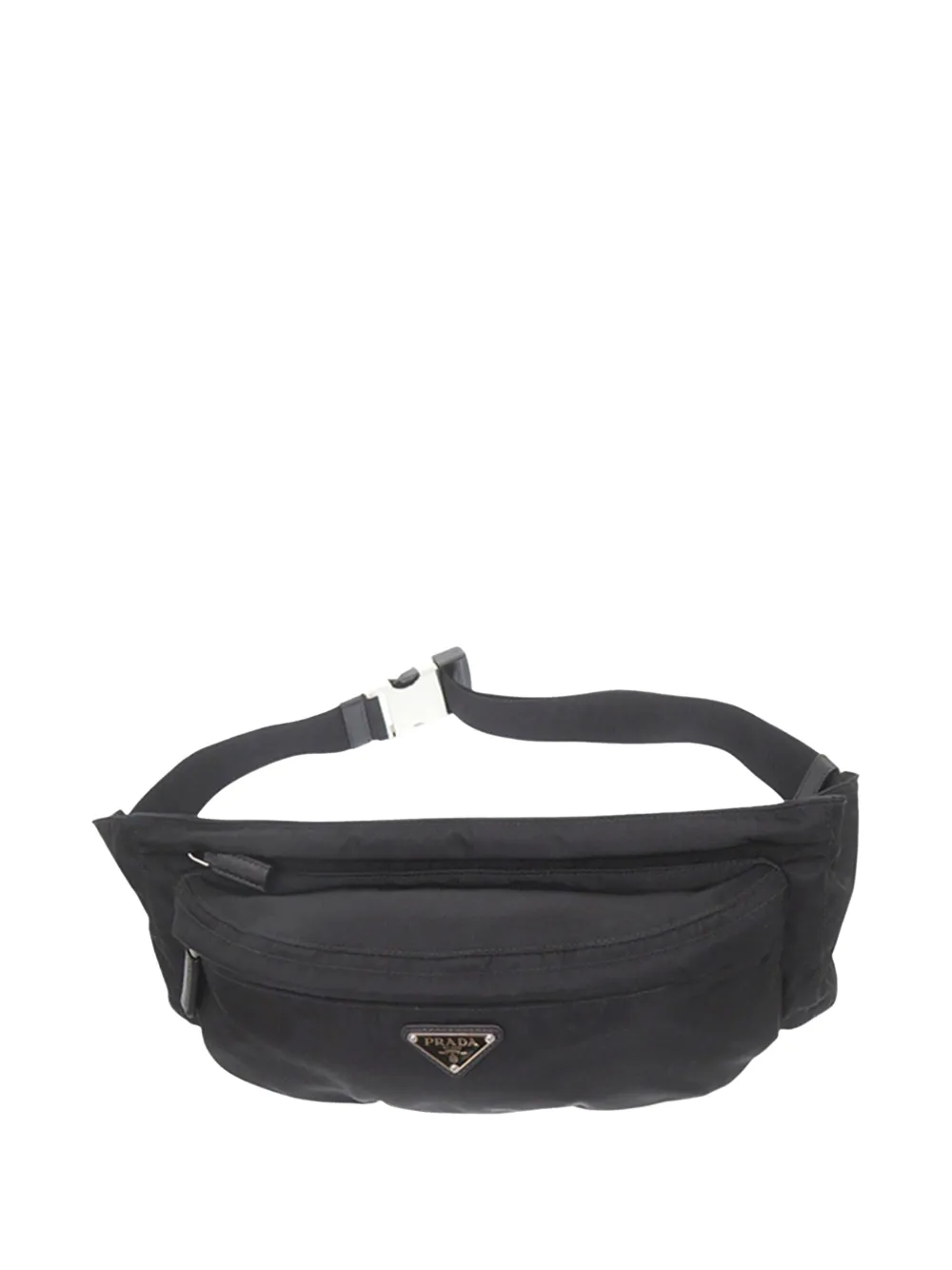 Prada Pre-Owned 2013-2025 Tessuto belt bag - Black