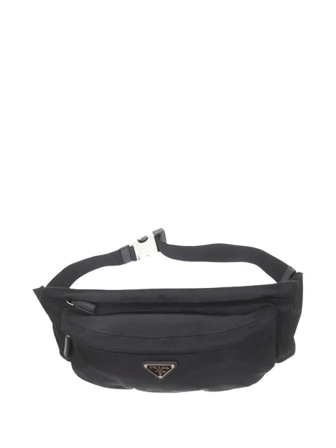 Prada Pre-Owned 2013-2025 Tessuto belt bag