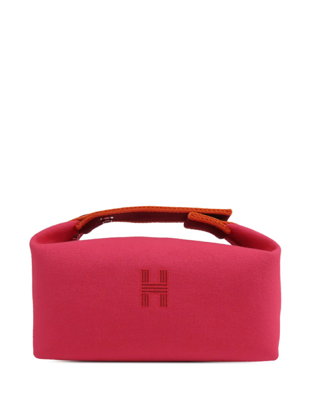 Hermès Pre-Owned 2020-2026 kleine Toile Bride A Brac Kosmetiktasche - Rosa