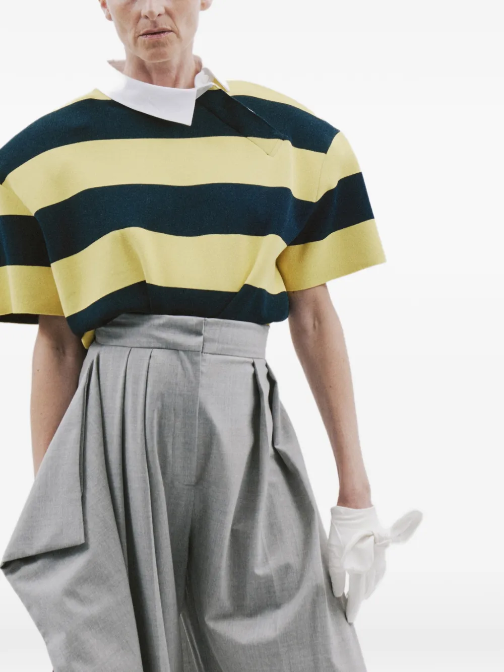 A.w.a.k.e. Striped-pattern Top In Multi