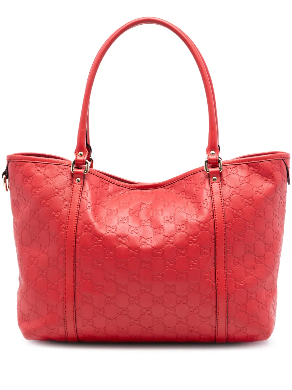 Gucci Pre-Owned 2016-2026 Medium Guccissima Joy tote bag - Rosso