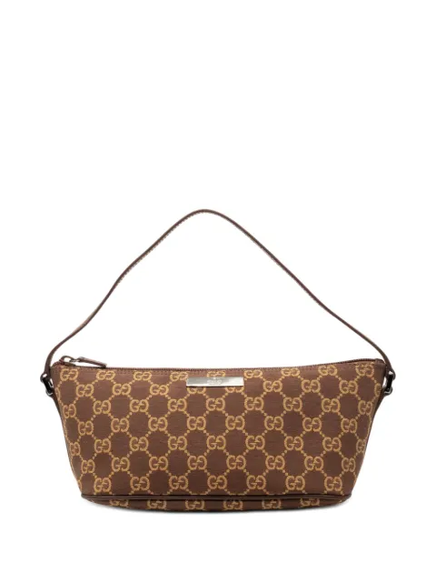 Gucci Pre-Owned bolsa de hombro Boat de lona GG 2000-2015