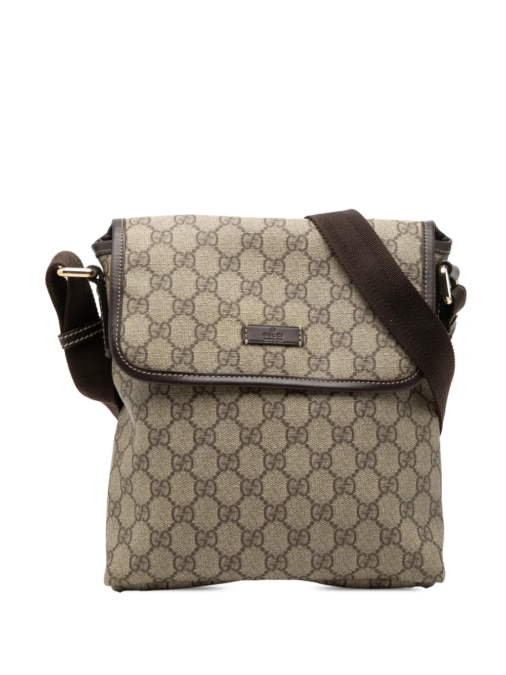 Gucci Pre-Owned 2000-2015 GG Supreme Umhängetasche - Nude