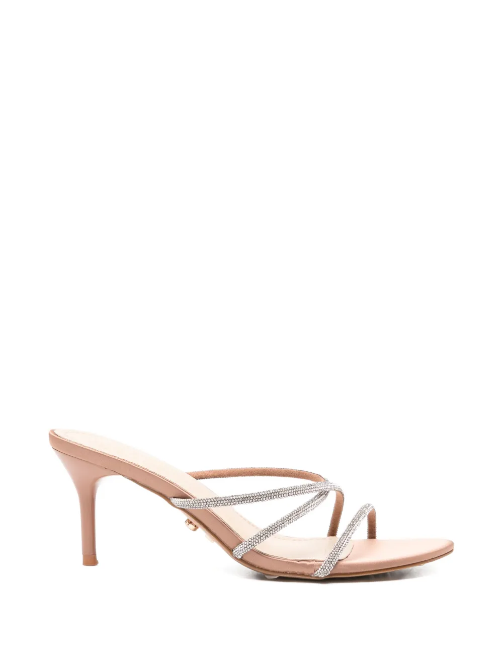 TWENTY FOURHAITCH Lovers sandalen verfraaid met kristallen Beige