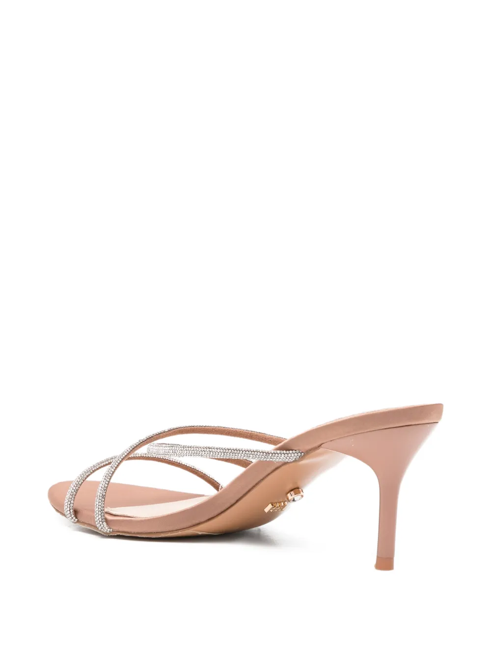 TWENTY FOURHAITCH Lovers sandalen verfraaid met kristallen Beige