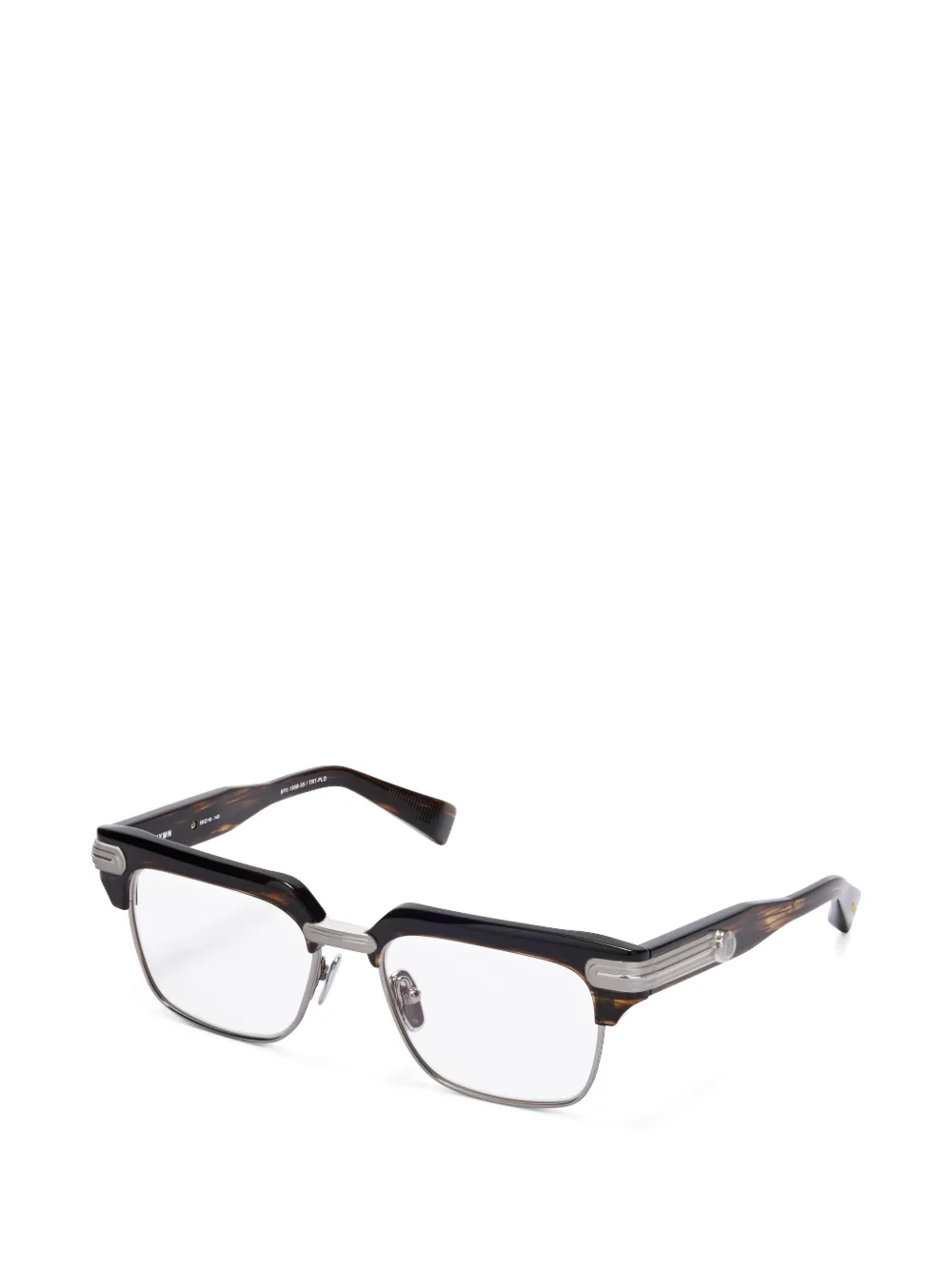 Balmain Eyewear Hymn bril met vierkant montuur Bruin