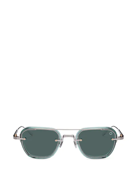 Akoni Jura geometric-frame sunglasses