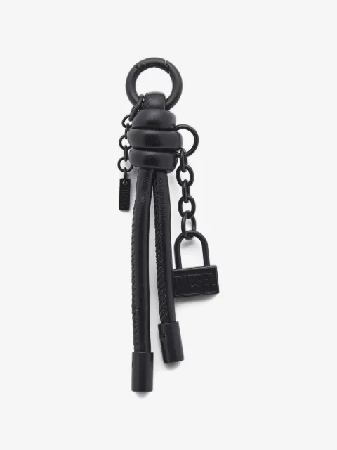 Diesel knotted padlock keyring