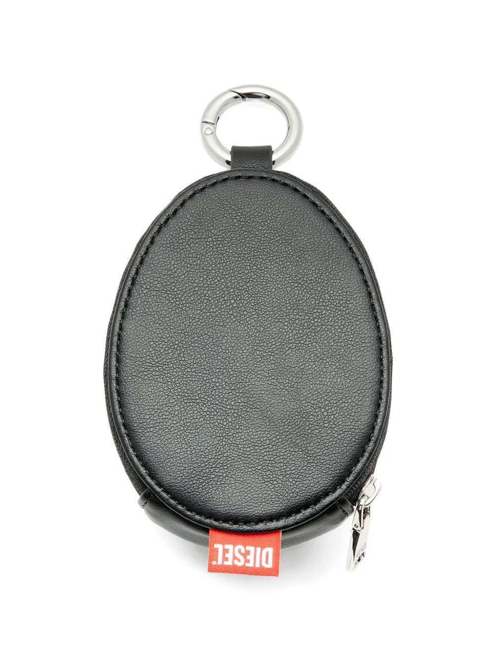 Diesel Sleutelhanger met rits Zwart
