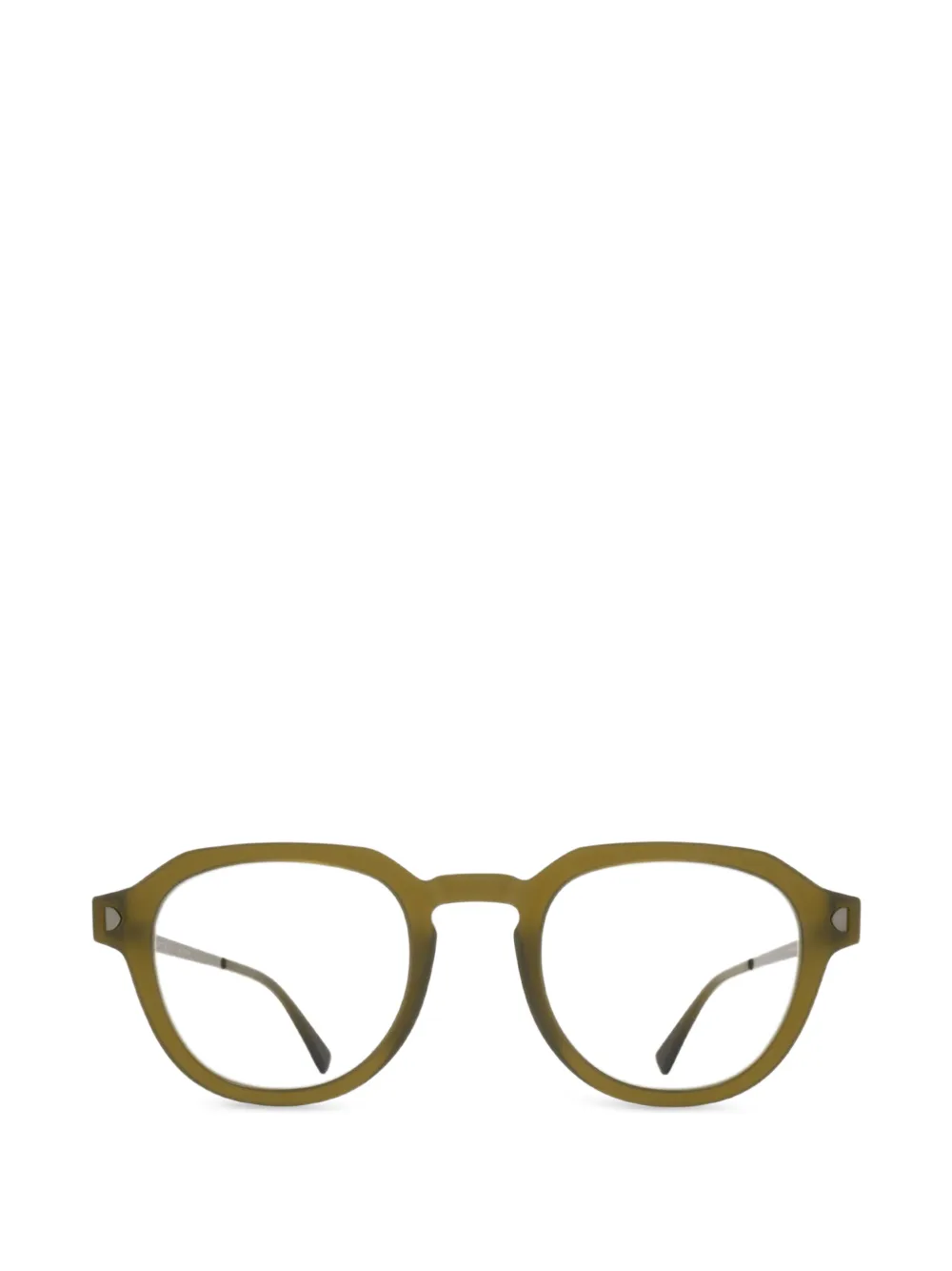Mykita Elbert geometric-frame glasses - Verde