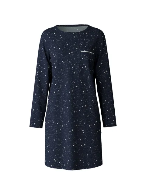 CALIDA vestido de noche con estrellas estampadas