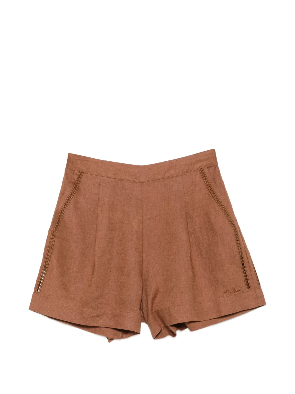 MC2 Saint Barth Amani pleated shorts · S