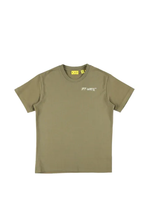 Off-White Kids playera Arrow Sketch