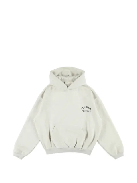 FEAR OF GOD ESSENTIALS KIDS logo-print hoodie