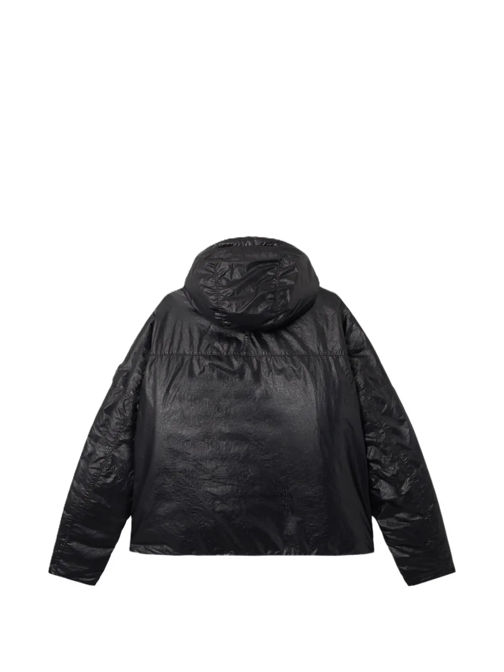Stone Island 4100056 3L-TC nylon jack Zwart