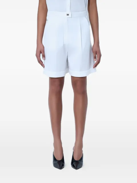 Max Mara pleated tailored shorts