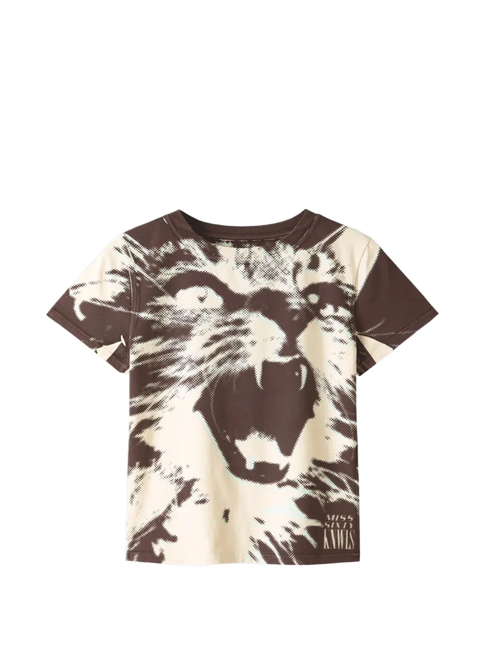Miss Sixty graphic-print T-shirt - Marrone