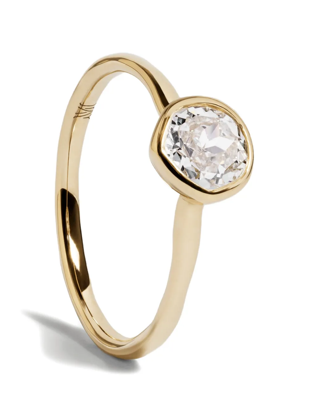 Monica Vinader Anello MV Siren™ Solitaire con diamanti - Oro