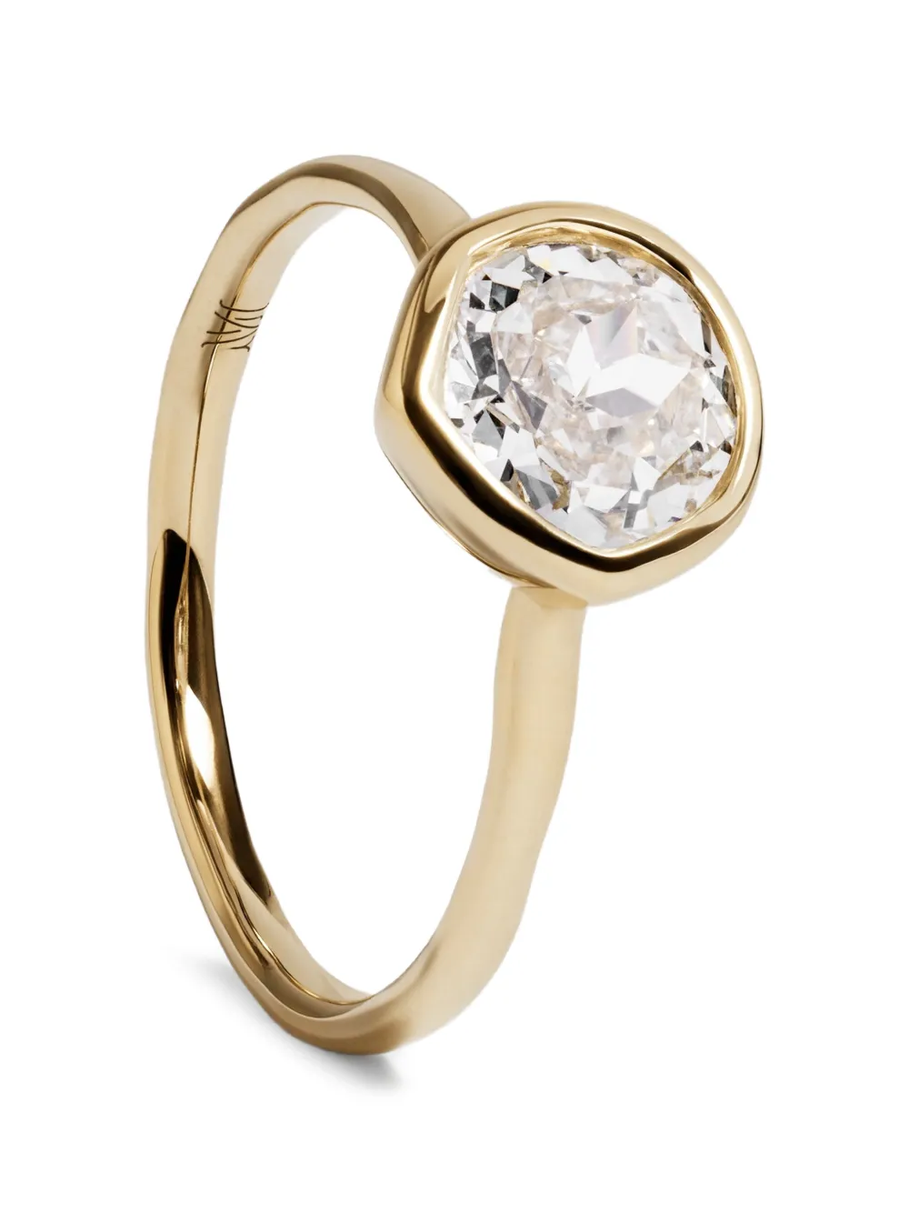 Monica Vinader Anello MV Siren™ Solitaire con diamanti - Oro