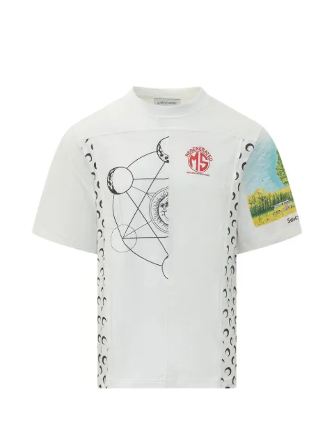 Marine Serre graphic-print T-shirt