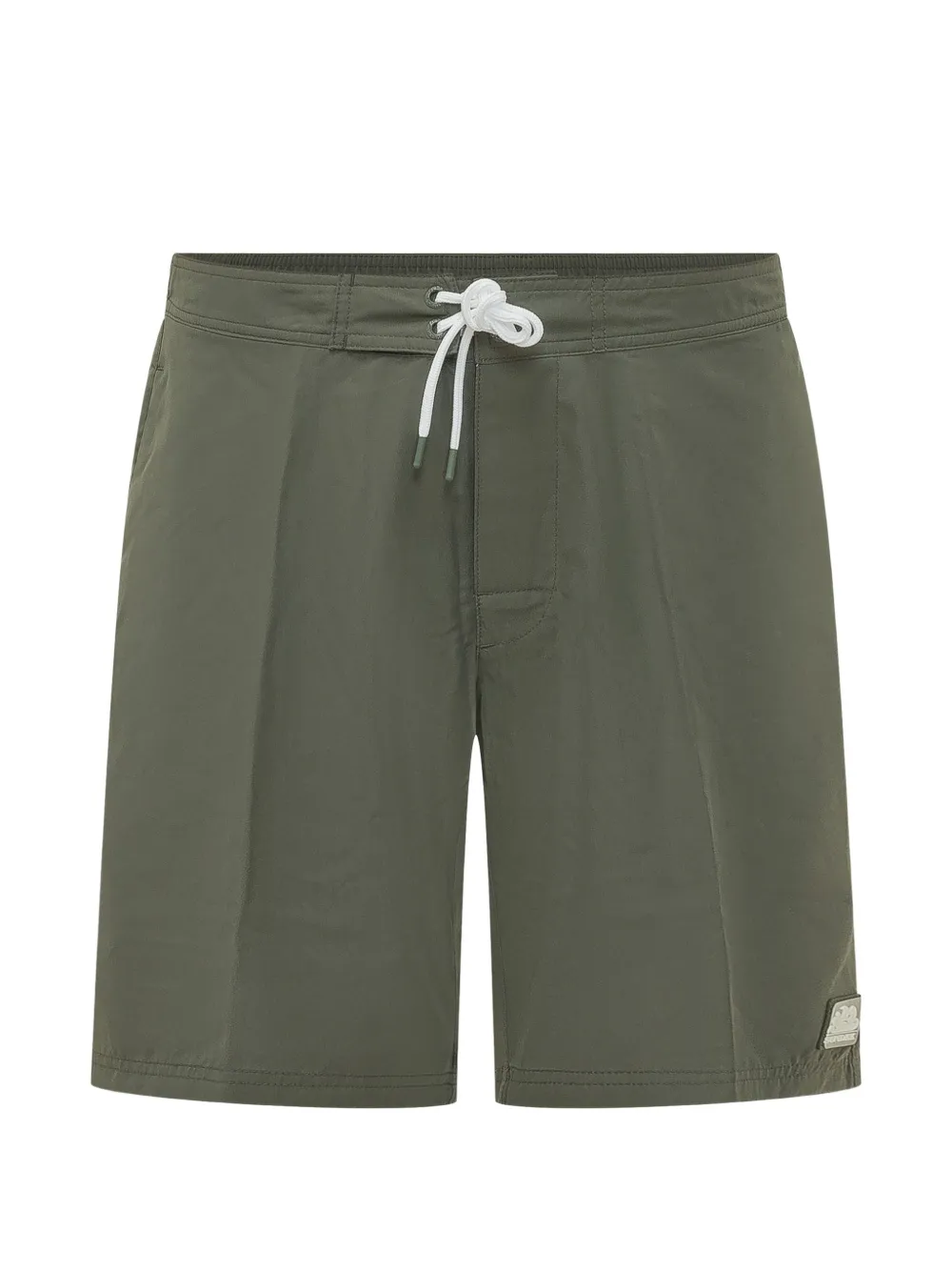 Sundek Badeshorts mit Regenbogenstreifen - Grün