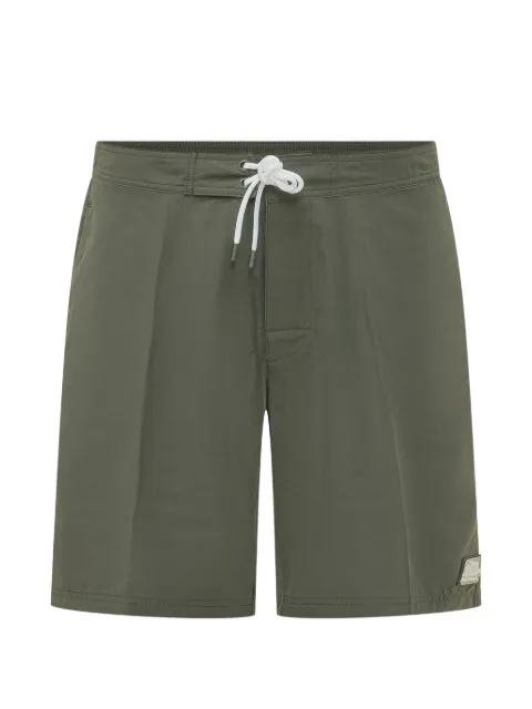 Sundek rainbow-stripe swim shorts