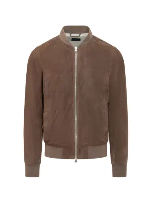 Brioni スエード ジャケット | ブラウン | FARFETCH JP
