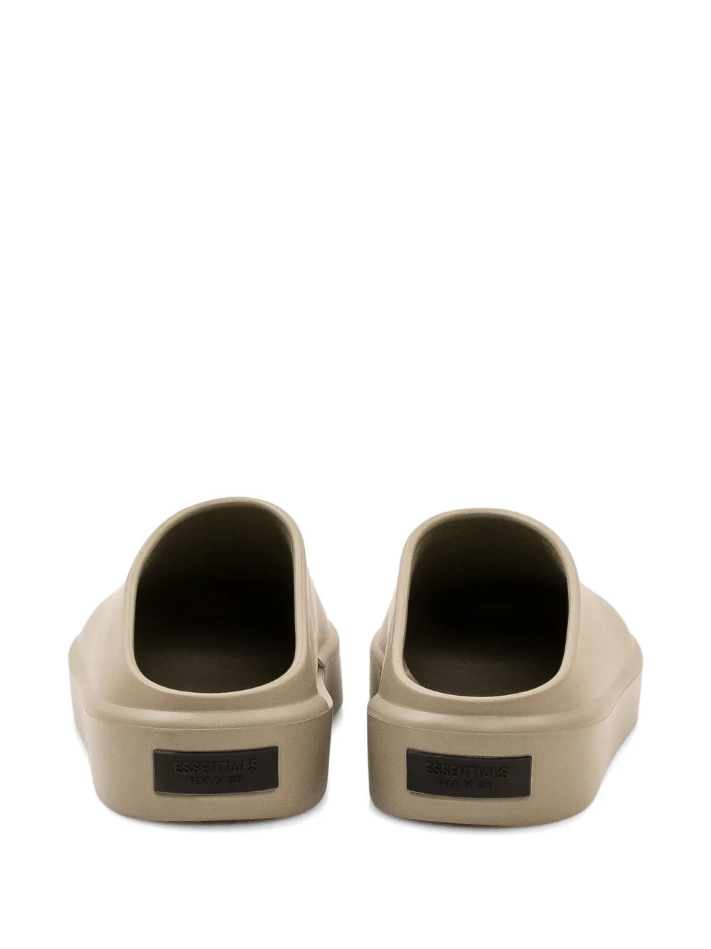 FEAR OF GOD ESSENTIALS California platte muiltjes Beige