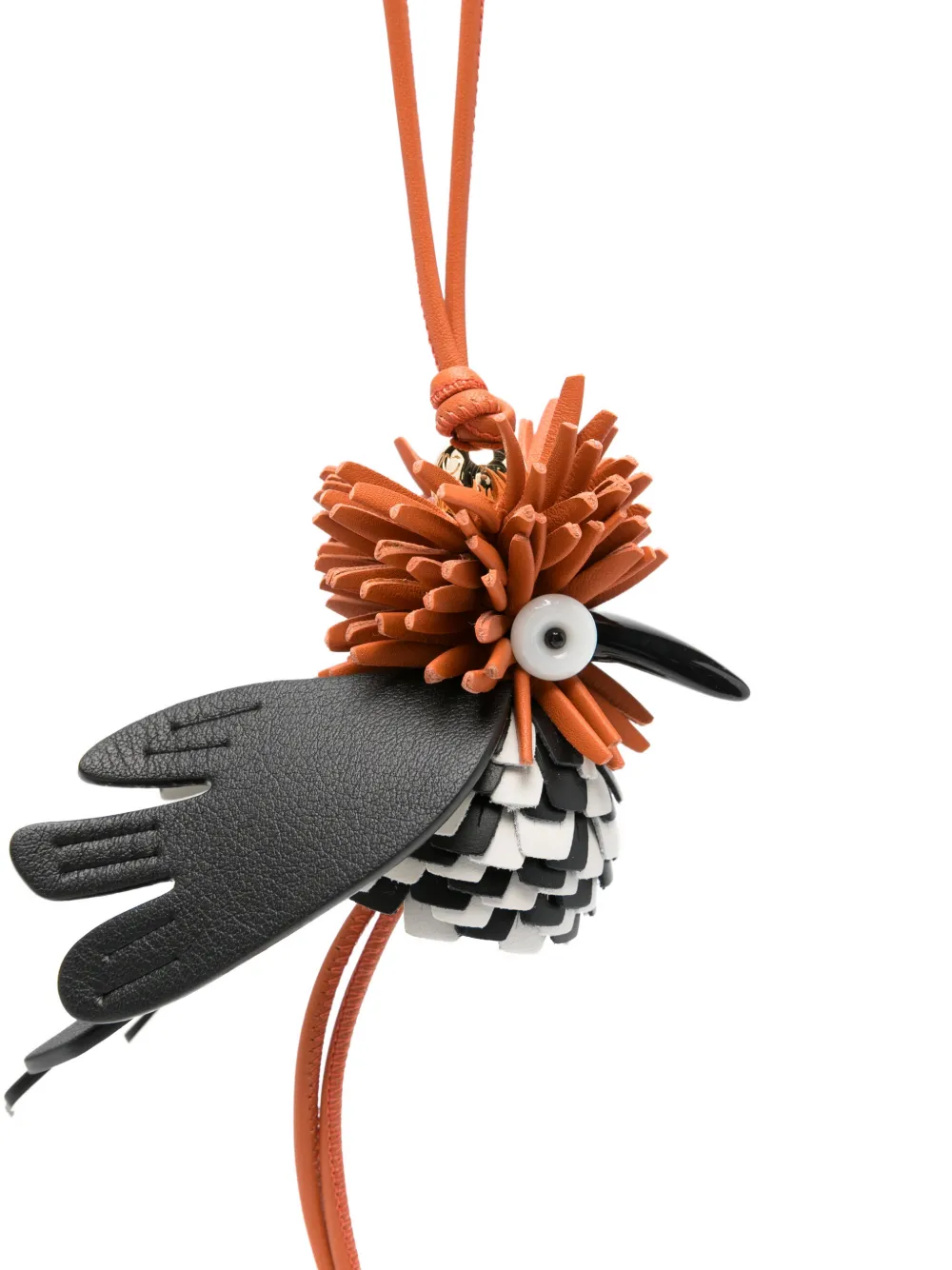  Loewe Charm Hoopoe Bird - Naranja 